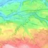 Le Colombier topographic map, elevation, terrain