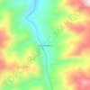 Puerto Progreso topographic map, elevation, terrain