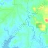 Pangpang topographic map, elevation, terrain