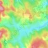Le Chayla d'Ance topographic map, elevation, terrain