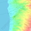 Tejero topographic map, elevation, terrain