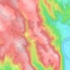 Champeau topographic map, elevation, terrain