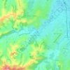 Henderson Valley topographic map, elevation, terrain