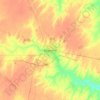 Pergamino topographic map, elevation, terrain