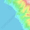 Gallinazo topographic map, elevation, terrain