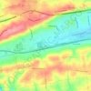 Caln topographic map, elevation, terrain