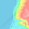 Jampason topographic map, elevation, terrain
