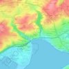 Le Rody topographic map, elevation, terrain