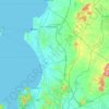 ห้วยใหญ่ topographic map, elevation, terrain