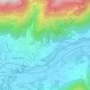 Selva di Levico topographic map, elevation, terrain