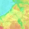 Kunowice topographic map, elevation, terrain