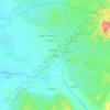 ابو عريش topographic map, elevation, terrain