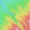 sekeper waterfall topographic map, elevation, terrain