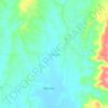 Tomado topographic map, elevation, terrain