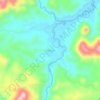 Sibulao topographic map, elevation, terrain