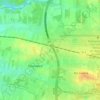 Kolonia Żubrza topographic map, elevation, terrain