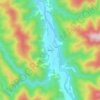 Matahi topographic map, elevation, terrain