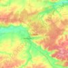Arsamas topographic map, elevation, terrain