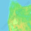 Tahkuna topographic map, elevation, terrain