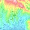 Malaya topographic map, elevation, terrain