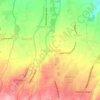 Pulong Bunga topographic map, elevation, terrain