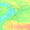 Tuchyn topographic map, elevation, terrain