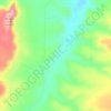 Golden Glenn Number 1 Dam topographic map, elevation, terrain