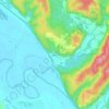 Malone topographic map, elevation, terrain