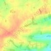 Le Buisson Long topographic map, elevation, terrain