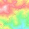 El Rodeo topographic map, elevation, terrain