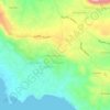 Kourkoumelata topographic map, elevation, terrain