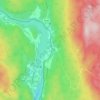 Gravar topographic map, elevation, terrain
