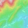 Sine Mountain topographic map, elevation, terrain