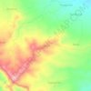 Tanaka topographic map, elevation, terrain