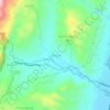 Lamacan topographic map, elevation, terrain