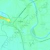Guemasan topographic map, elevation, terrain