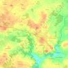 La Justice topographic map, elevation, terrain