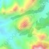 Pico do Brejal topographic map, elevation, terrain