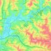 Templestowe Lower topographic map, elevation, terrain