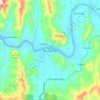 San Quintin topographic map, elevation, terrain