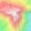 मनास्लु topographic map, elevation, terrain