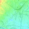 San Antonio topographic map, elevation, terrain
