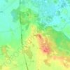 Slaka topographic map, elevation, terrain