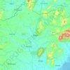 Passi topographic map, elevation, terrain