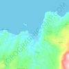 Αlmyrida topographic map, elevation, terrain