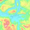Yiti topographic map, elevation, terrain