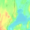 Potato Lake topographic map, elevation, terrain