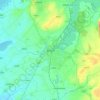 Bryne topographic map, elevation, terrain