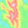 Senhor da Serra topographic map, elevation, terrain