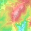 Glasgow Mountain topographic map, elevation, terrain